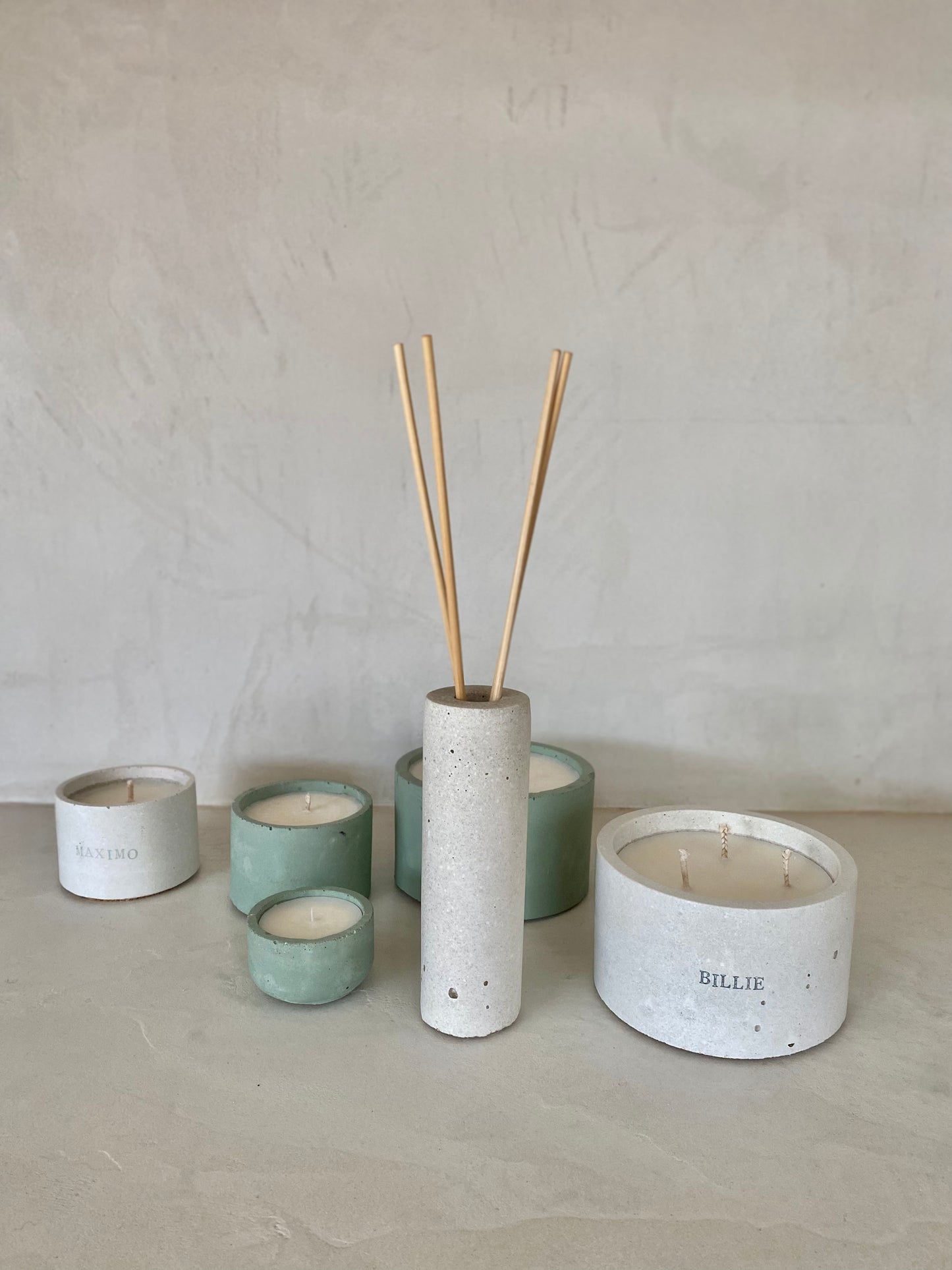 Geboortepakket: 5 diffusers + 50 kaarsen S